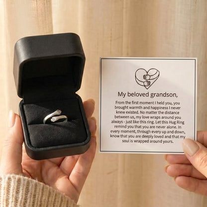 To My Grandson – Hug Ring