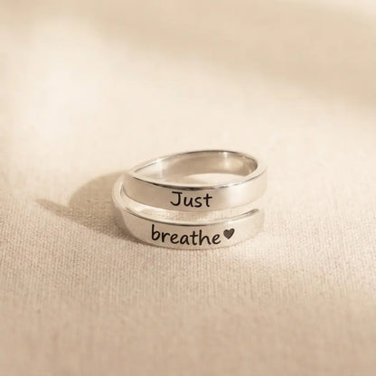 Just Breathe Ring