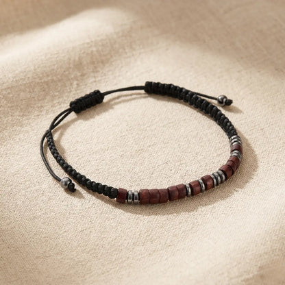 I Love You - Morse Code Bracelet, To My Grandson